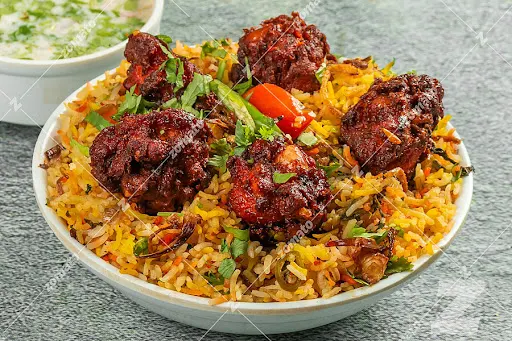 Chicken Kabab Biryani