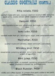 Urban Mantra Restro Lounge menu 6