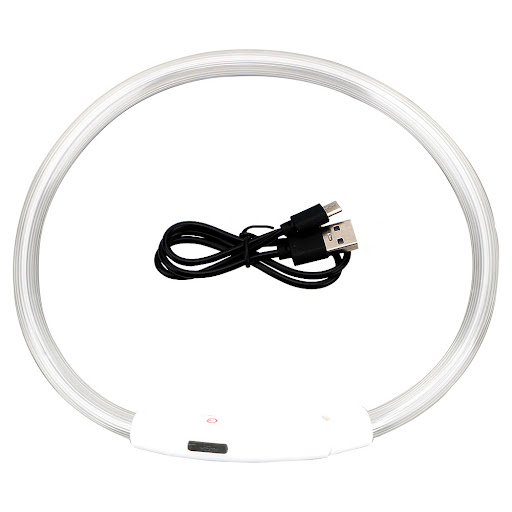 Title 2, USB Rechargeable Pet Luminous Collar with Three...
