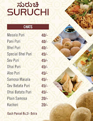 Suruchi Foods menu 1