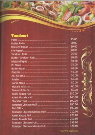 Ramachandra Restaurant menu 1