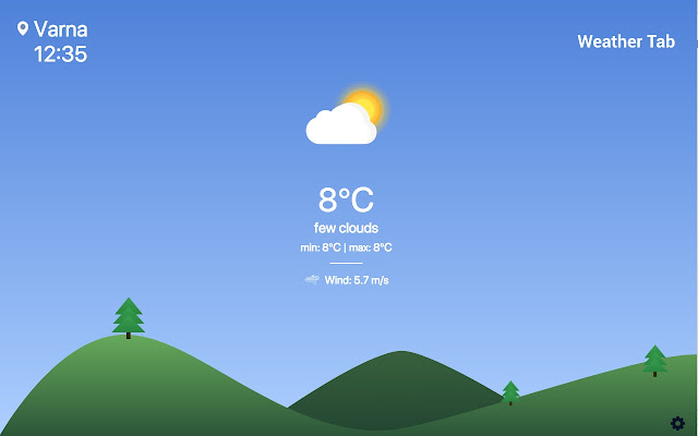 WeatherTab - new tab browser extension