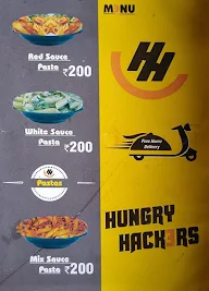 Hungry Hackers menu 3