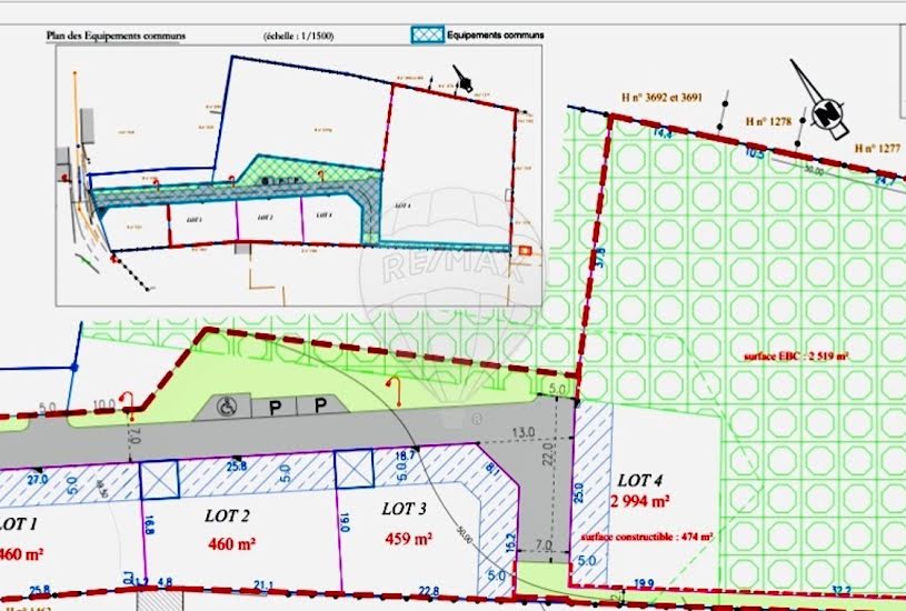  Vente Terrain à bâtir - 460m² à Arvert (17530) 