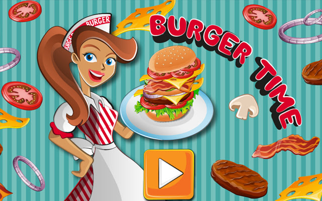 Burger Time Game Game chrome extension