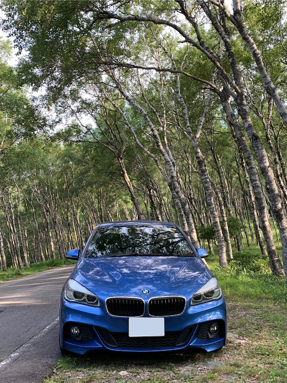 2シリーズ グランツアラーの標高2000ｍ・BMW・下界は猛暑日・ビーナスライン・高原に涼しみを求めてに関するカスタム事例の投稿画像1枚目