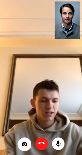 Screenshot Tom Holland Video Call & Chat