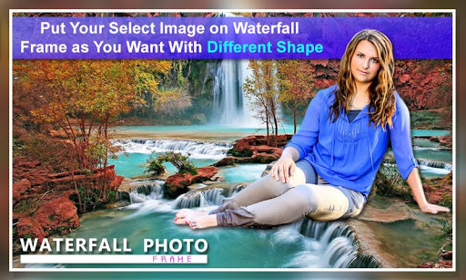 Waterfall Dual Photo Frame