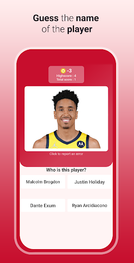 Screenshot Quiz NBA Basketball Guess name