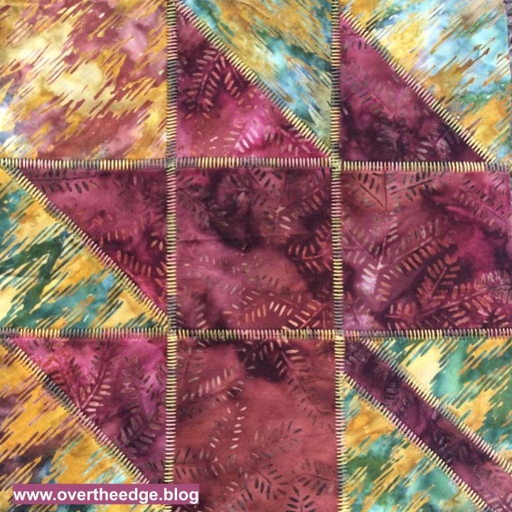 master the three thread flatlock for quilt piecing