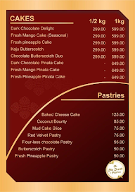 The Bliss Desserts & Pastries menu 1