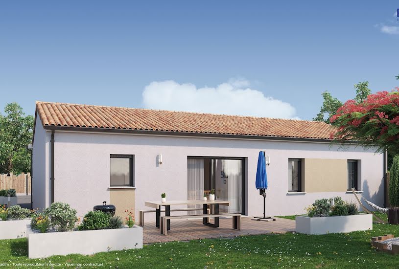  Vente Terrain + Maison - Terrain : 500m² - Maison : 83m² à Seyresse (40180) 