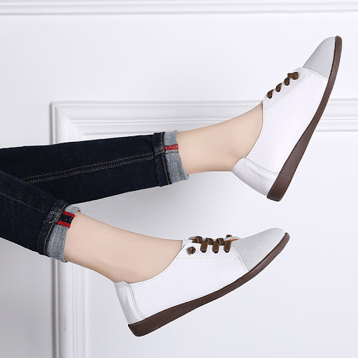 Title 9, Leather soft sole flat shoes for ultimate comfo...