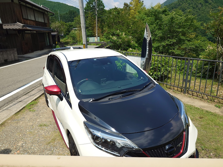 ノートeパワーのノートe-POWER NISMO S・墓掃除という名の好き放題ドライブw・和歌山県有田川町あらぎ島に関するカスタム事例の投稿画像2枚目