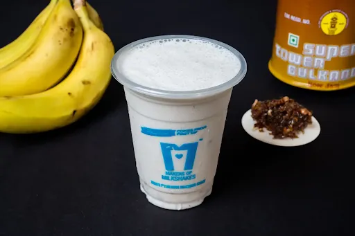 Banana Gulkand Thick Shake