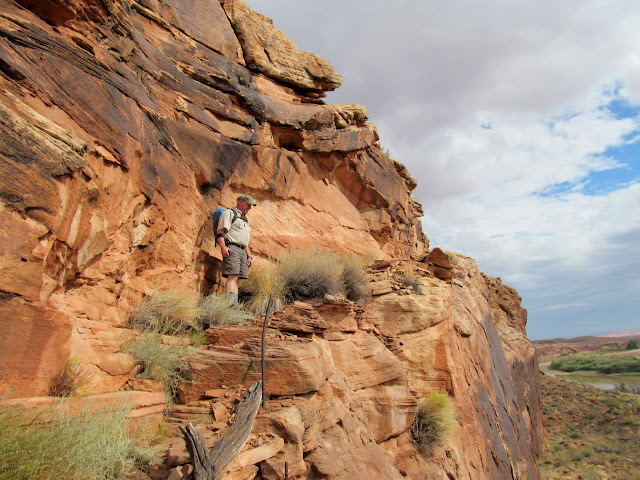 Paul on the Bull Bottom stock trail