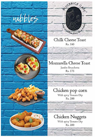 Bluebrick Cafe menu 2