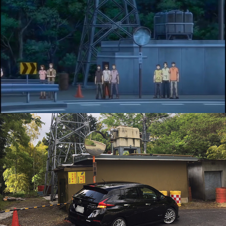 リーフのイニシャルd・聖地巡礼・ドライブ・椿ライン・山の天気は不安定に関するカスタム事例の投稿画像11枚目