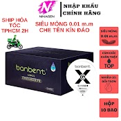 Bao Cao Su Banbent Siêu Mỏng 001 Nhiều Gel Hương Vani Bcs Kéo Dài Thời Gian Chống Xuất Tinh Sớm