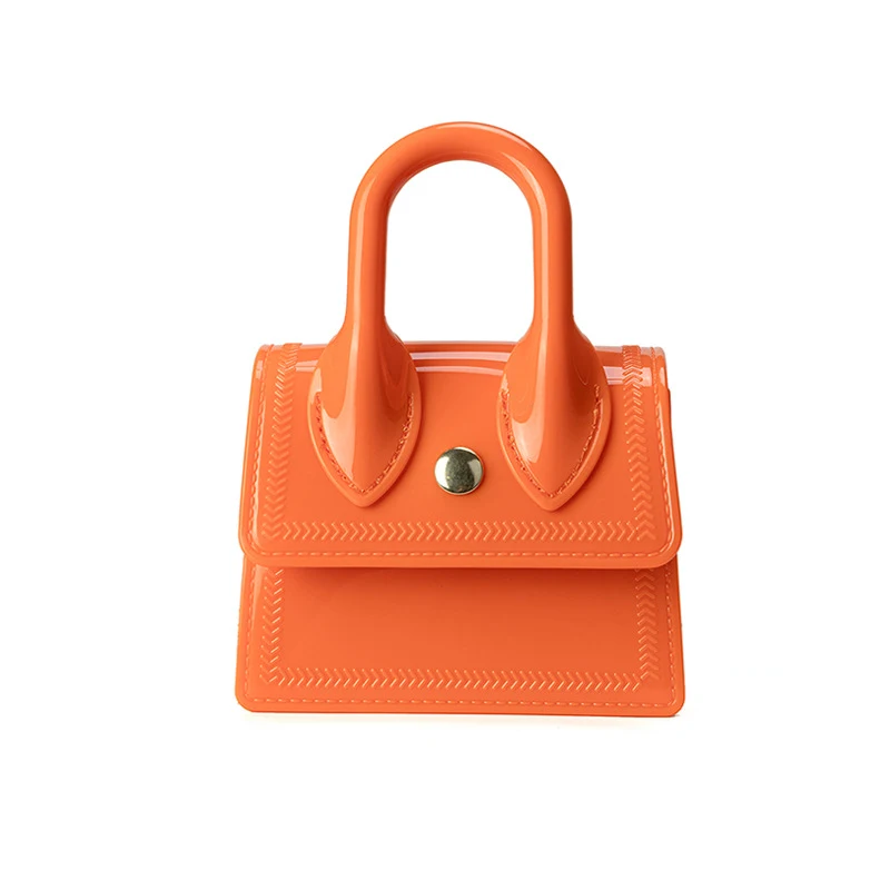 Bolsa Mini Jelly Simples Fashion para Mulher, Pequena e Transparente, Leve o Essencial com Estilo e Elegância.