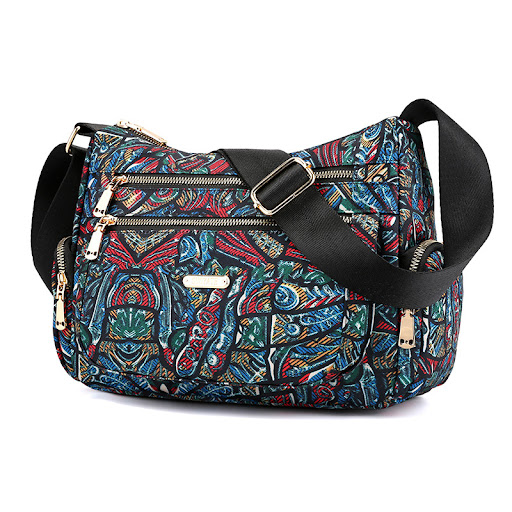 Title 1, Womens Casual Multi-Compartment Travel Messeng...
