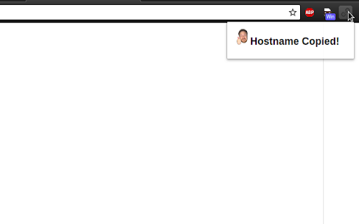 Hostname Copier