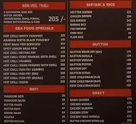 Empire Restaurant menu 5