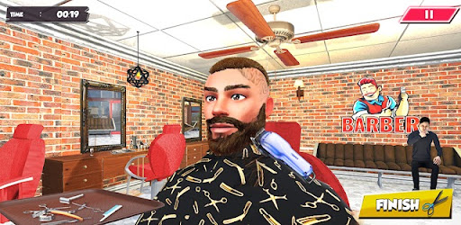 US Barber Shop Hair Tattoo Cut