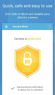 Camera Block Free - Anti spyware & Anti malware