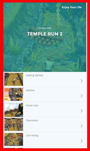 Guide for Temple Run 2