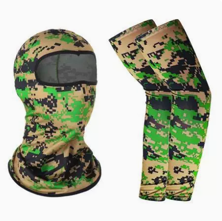 Title 24, Ice Silk Head Cover Mens Sunscreen Mask for Ou...