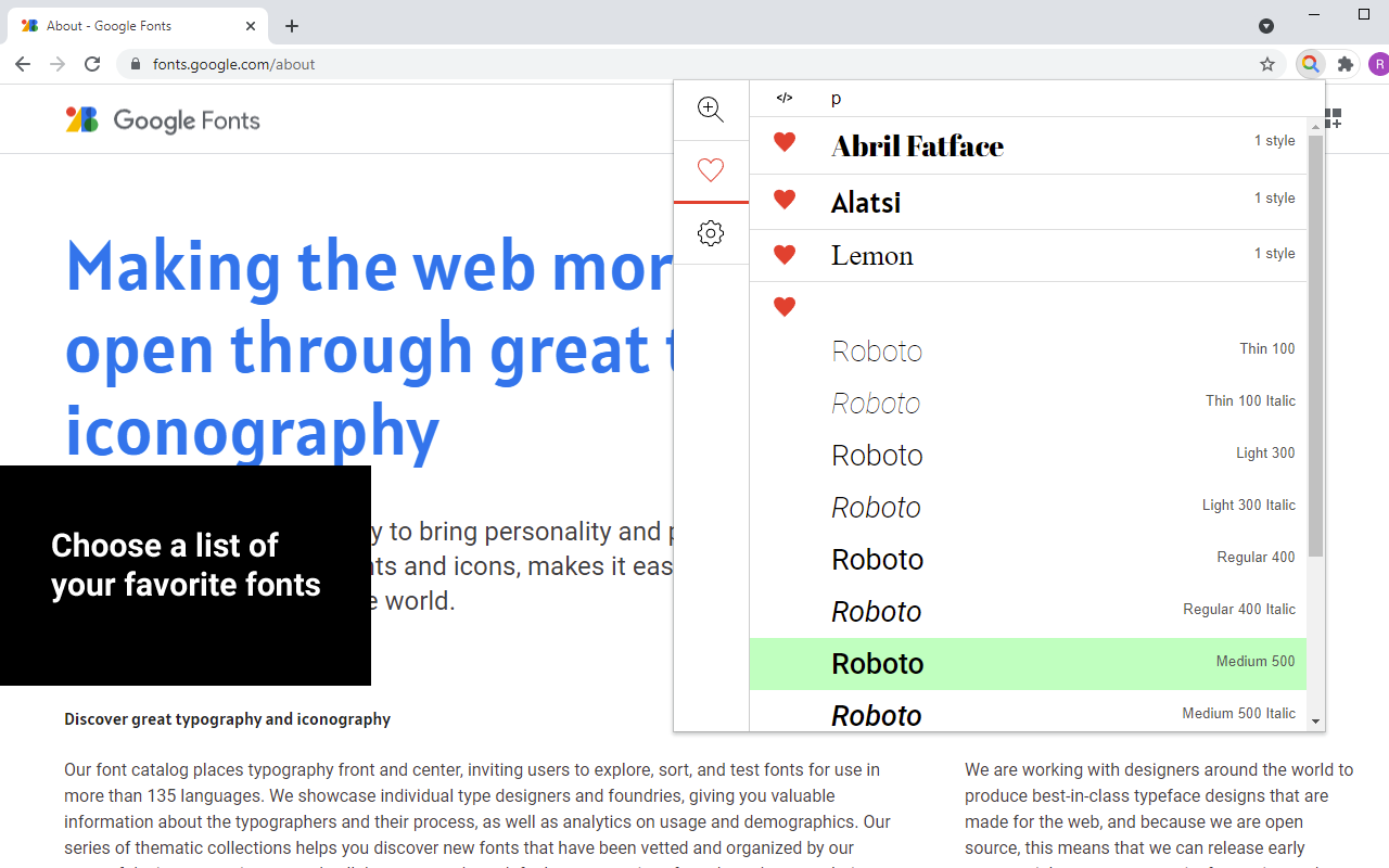 Previewer for Google Fonts Preview image 2