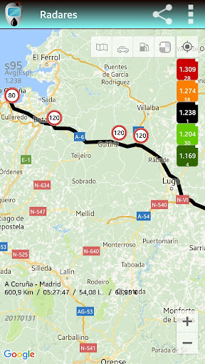 GASOLINAS-ESPA%C3%91A GASOLINAS, 22550 TAMARITE-DE-LITERA, Real time Petrol Prices ScrShot  6