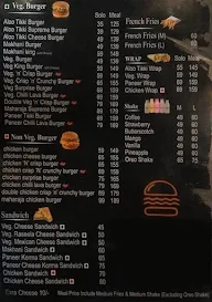 BHUKKAD CAFE menu 1