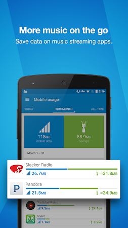 Opera Max Data saving app v 1.7.5