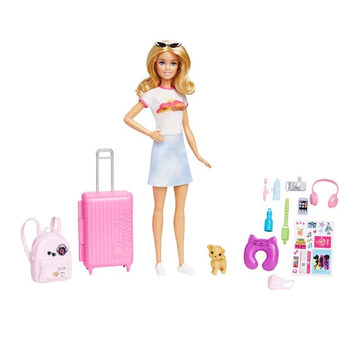 Đồ Chơi Thời Trang Du Lịch Của Barbie BARBIE HJY18 -MYKINGDOM