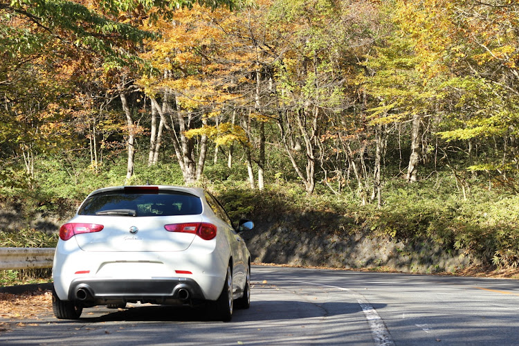 ジュリエッタの紅葉と愛車・赤城山・朝からドライブ・アルファロメオ・ジュリエッタスポルティーバに関するカスタム事例の投稿画像2枚目