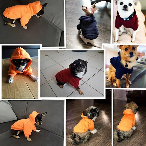 Pet Dog Clothes For Small Dogs Clothing Warm Clothing for Dogs Coat Puppy Outfit Pet Clothes for Large Dog Hoodies Chihu