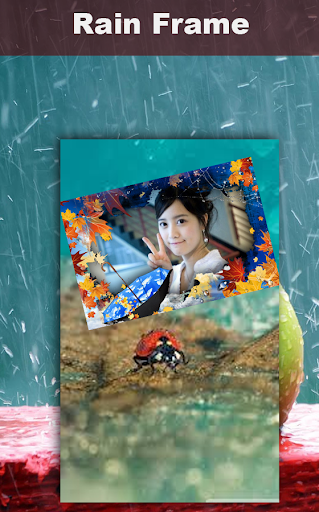 Rain Photo Frame