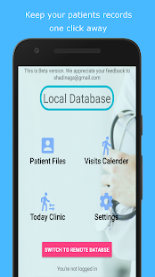 ClinicMD: Patients, Visits, Incom call patient ID - náhled