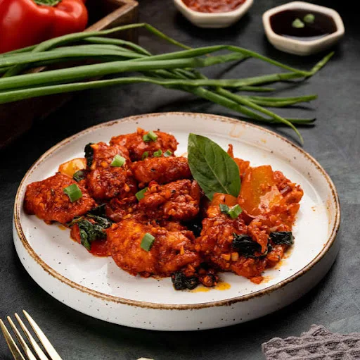 Paneer Thai Chilli Dry (12 Pieces)