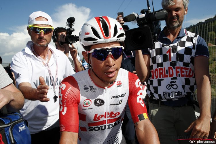 Caleb Ewan legt uit wat er fout liep, algemeen manager Soudal Lotto: "In de Giro lukte het ook lang niet"