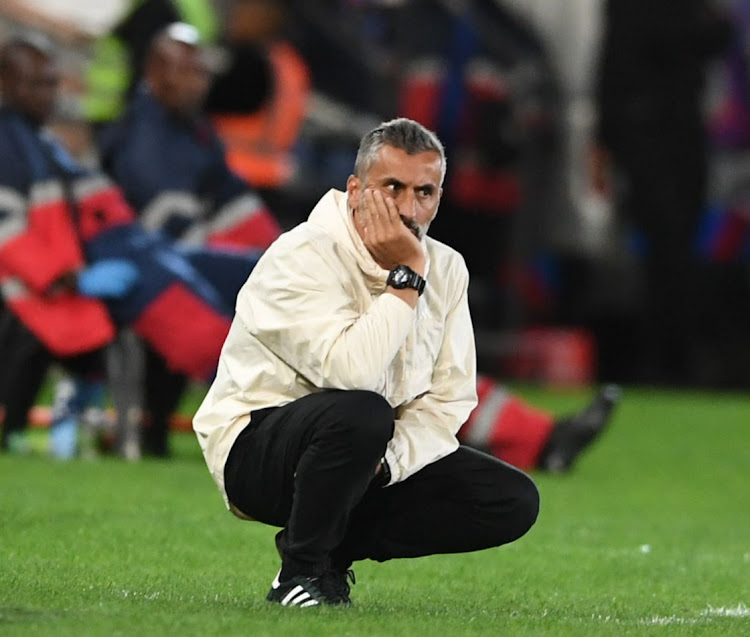 Jose Riveiro, the coach of Orlando Pirates.