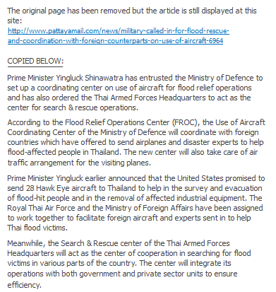 Oct17Patta.png - The same news article at Pattaya Mail