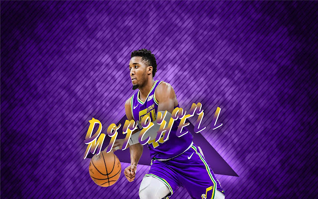 Donovan Mitchell Themes & New Tab