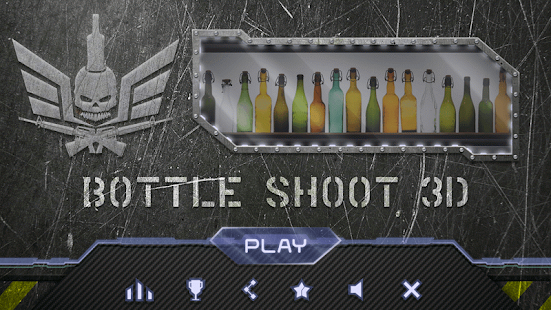  Bottle Shoot 3D- 스크린샷 미리보기 이미지  