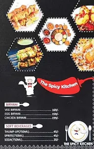 The Spicy Kitchen menu 1