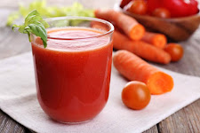 Tomato Carrot Cucumber Juice