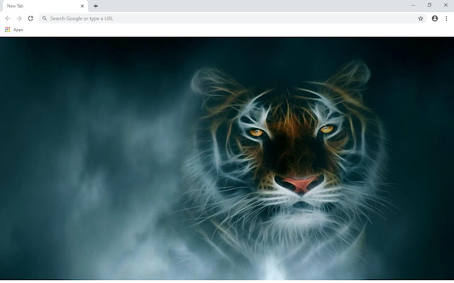 White Tiger Wallpapers and New Tab