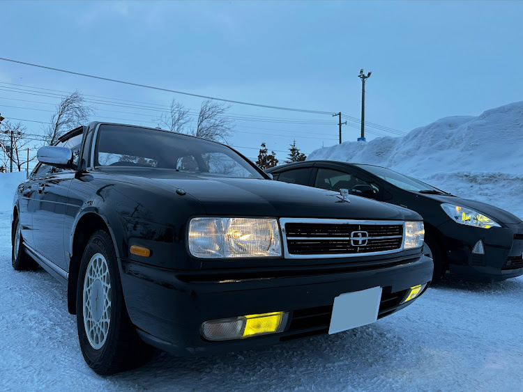 グロリアの雪予報☃️・雪・ブロアムVIP・y32・グロリアに関するカスタム事例の投稿画像1枚目
